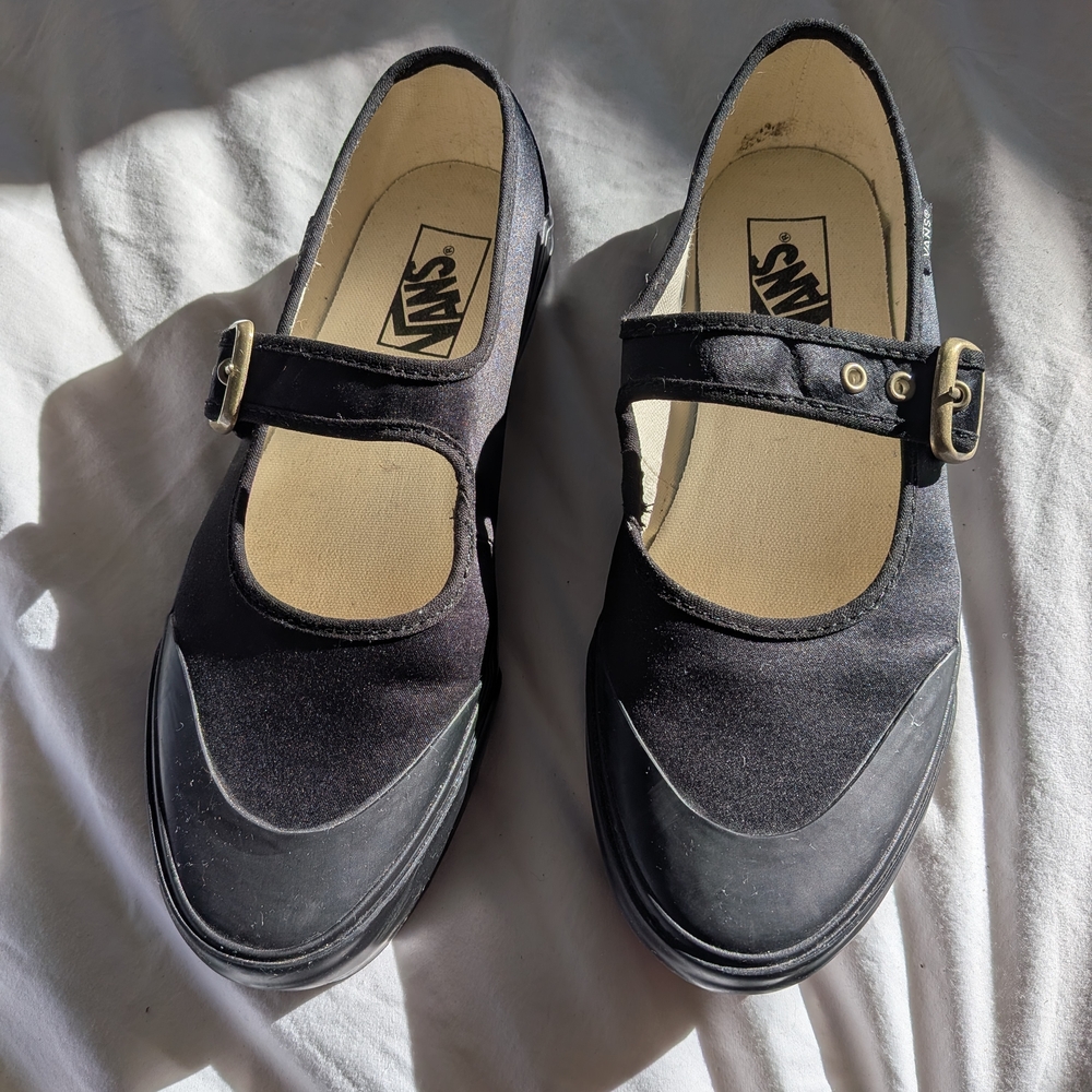 Vans Women's Black Mary Jane Shoes
